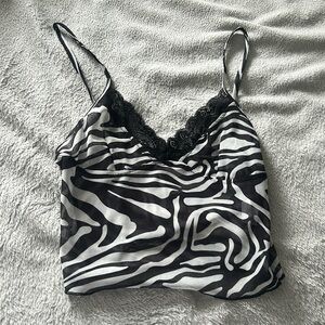 Zebra Tank Top
